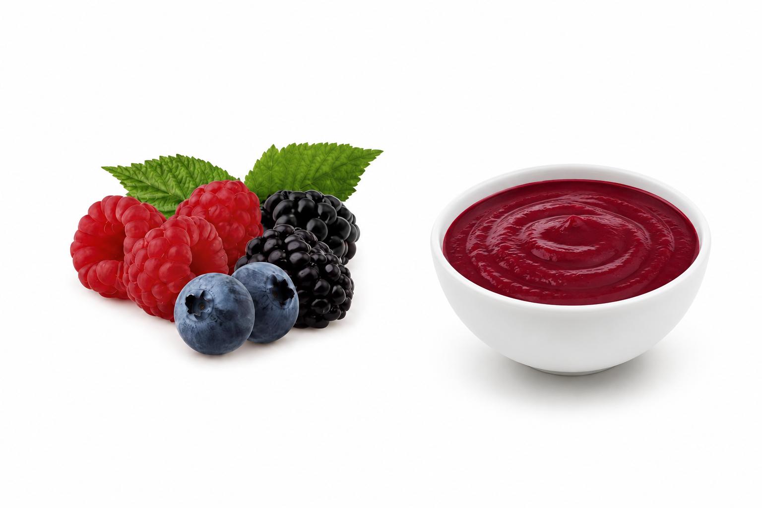 Purea Frutti di Bosco Gelo Dolce