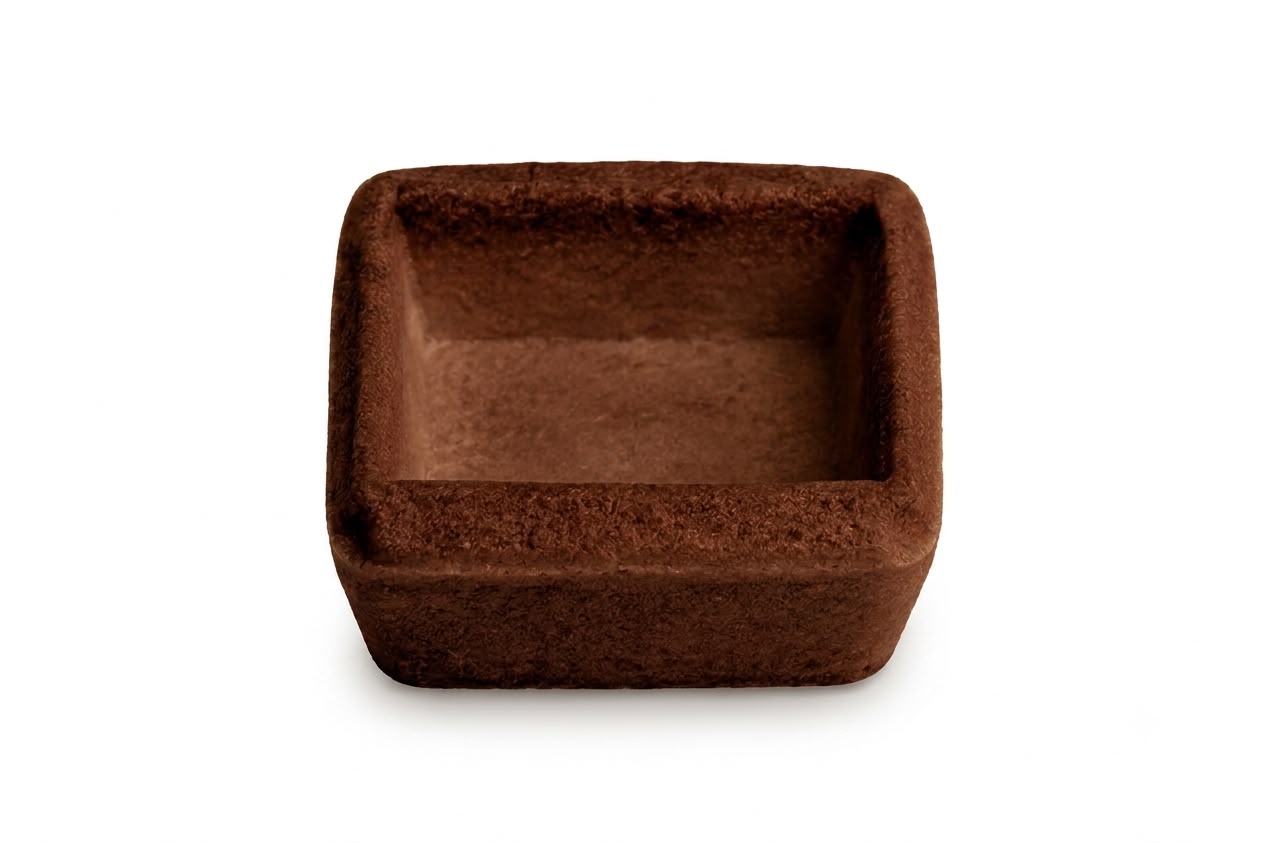 Tartella Quadrata Cacao 200 pz Gelo Dolce