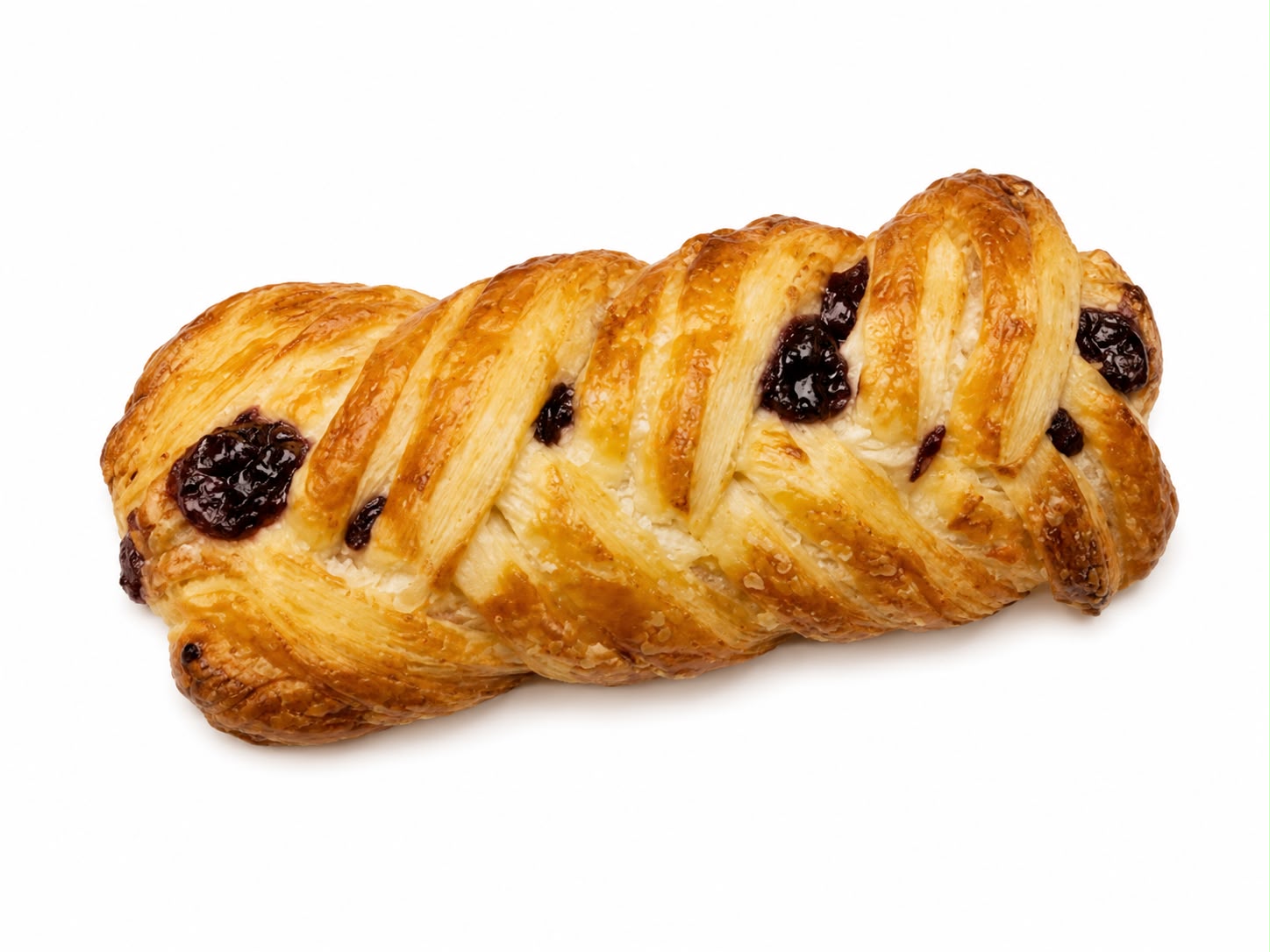 Treccia Crema e Mirtilli 95 gr Gelo Dolce